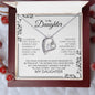 To My Daughter | I Will Always Carry You In My Arms - Forever Love Necklace