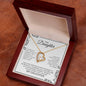 To My Daughter | I Will Always Carry You In My Arms - Forever Love Necklace