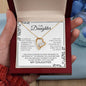 To My Daughter | I Will Always Carry You In My Arms - Forever Love Necklace