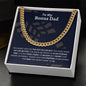 To My Bonus Dad | Cuban Link Chain
