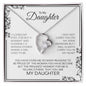 To My Daughter | I Will Always Carry You In My Arms - Forever Love Necklace
