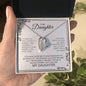 To My Daughter | I Will Always Carry You In My Arms - Forever Love Necklace