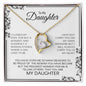 To My Daughter | I Will Always Carry You In My Arms - Forever Love Necklace