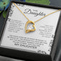 To My Daughter | I Will Always Carry You In My Arms - Forever Love Necklace